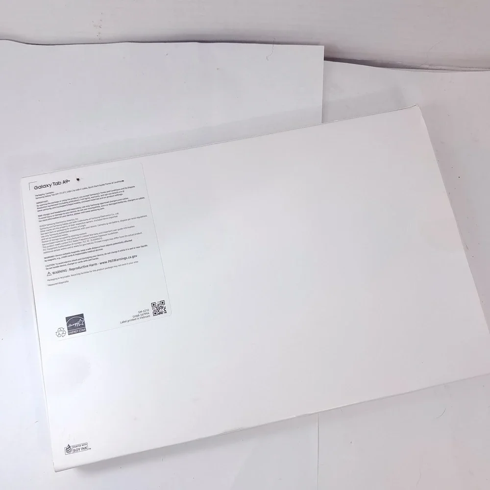 Samsung Galaxy Tab A9+ Silver SM-X210 64GB A9 PLUS EMPTY BOX ONLY READ